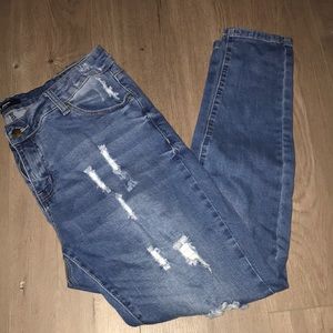 Forever 21 Ripped Jeans